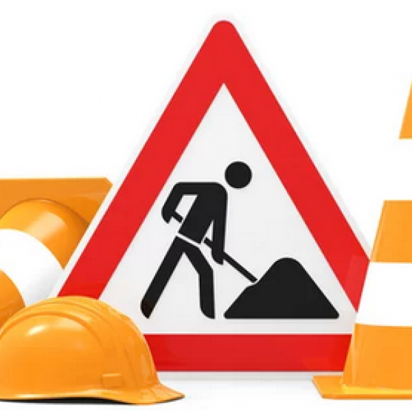 Fermeture RD103-Direction PLUVIGNER -travaux de drainage